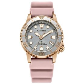 Citizen Femme Analogique Energie Solaire Montre avec Bracelet en Caoutchouc EO2023-00A