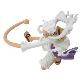 Banpresto Figurine d'action Monkey D. Luffy Gear5 One Piece - Battle Record Collection 13 cm BP88811P Multicolore