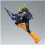 Statue Zoro avec Costume Tête D'Œuf Katanas 16 Cm