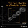 Pioneer TS-A1371F Haut-parleurs Voiture coaxiaux 3 Voies de 13cm, Puissance 300 Watts