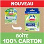Canard WC Fresh Disc Fraîcheur Citron Vert - Bloc WC Sans Cage Nettoyant - Nettoie à 360° - Nouvel Emballage 100% Carton - 1 App