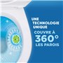 Canard WC Fresh Disc Fraîcheur Citron Vert - Bloc WC Sans Cage Nettoyant - Nettoie à 360° - Nouvel Emballage 100% Carton - 1 App
