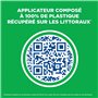 Canard WC Fresh Disc Fraîcheur Lavande - Bloc WC Sans Cage Nettoyant - Nettoie à 360° - Nouvel Emballage 100% Carton - 1 Applica