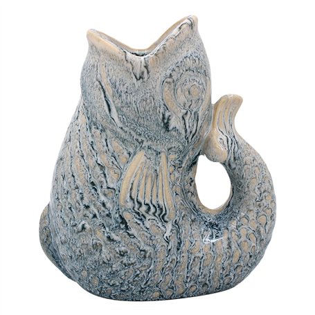 Lesser & Pavey Pichet à Poisson 17 cm pour Cuisine et Maison | Carafe en céramique ou en Verre pour Usage Multiple | Beau Vase à
