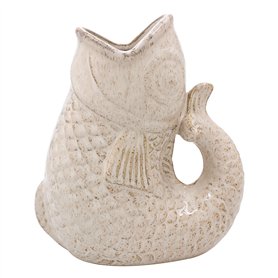 Lesser & Pavey Pichet à Poisson 17 cm pour Cuisine et Maison | Carafe en céramique ou en Verre pour Usage Multiple | Beau Vase à