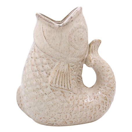Lesser & Pavey Pichet à Poisson 17 cm pour Cuisine et Maison | Carafe en céramique ou en Verre pour Usage Multiple | Beau Vase à
