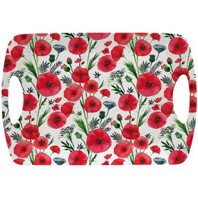 The Leonardo Collection Finola Grand plateau empilable en forme de coquelicot pour servir des plats | Plateaux de service pour a