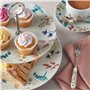 Price & Kensington Lot de 4 fourchettes à gâteau prairie