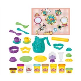 Set fiesta de café y té de Play-Doh de la línea Kitchen creators F5751