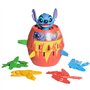 TOMY Jeu d'action Disney Pop Up Stitch - Jeu Familial Amusant pour Garçons, Filles Et Adultes - Jouet Stitch pour Enfants D'âge 