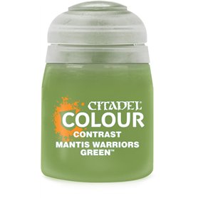 Games Workshop Citadel Pot de Peinture - Contrast Mantis Warriors Green (18ml)