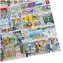 Gibsons Bright Lights & Big Cities | Puzzle de 500 pièces XL pour adultes | Val Goldfinch Europe Landmarks Durable Premium 100 %