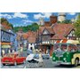 Sortie en famille | Puzzle de 4 x 500 pièces | Puzzle multi-boîtes | Puzzle durable pour adultes | Planche 100 % recyclée de qua