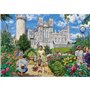 Sortie en famille | Puzzle de 4 x 500 pièces | Puzzle multi-boîtes | Puzzle durable pour adultes | Planche 100 % recyclée de qua