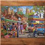 Gibsons York Market – Puzzle de 1000 pièces nostalgique belle œuvre d'art colorée durable pour adultes et adolescents en carton 