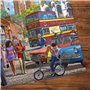 Gibsons York Market – Puzzle de 1000 pièces nostalgique belle œuvre d'art colorée durable pour adultes et adolescents en carton 