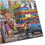 Gibsons York Market – Puzzle de 1000 pièces nostalgique belle œuvre d'art colorée durable pour adultes et adolescents en carton 