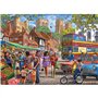 Gibsons York Market – Puzzle de 1000 pièces nostalgique belle œuvre d'art colorée durable pour adultes et adolescents en carton 
