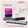 Avery Tampon Encreur Personnalisable Pour Enfants Et Adultes - Personnalisable 288 caractères - Résistant Au Lavage - Avec Encre