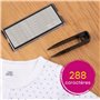 Avery Tampon Encreur Personnalisable Pour Enfants Et Adultes - Personnalisable 288 caractères - Résistant Au Lavage - Avec Encre