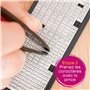 Avery Tampon Encreur Personnalisable Pour Enfants Et Adultes - Personnalisable 288 caractères - Résistant Au Lavage - Avec Encre