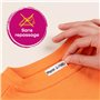 Avery Étiquettes Autocollantes Blanches Inscriptibles 90 Pièces - autocollant Personnalisable avec un marqueur permanant - Durab