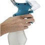 JVL Car Care Gamme de nettoyage nettoyeur de vitres 3 en 1 avec flacon Pulvérisateur, plastique et en microfibre, Bleu sarcelle/