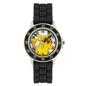 Pokémon Unisexes-Enfants Analogique Quartz Montre avec Bracelet en Silicone POK9048