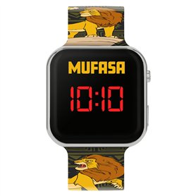 Disney LKG4010 Montre numérique LED avec bracelet en silicone Noir