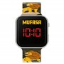 Disney LKG4010 Montre numérique LED avec bracelet en silicone Noir
