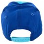 George Pig Ensemble de lunettes de soleil et casquette de baseball pour enfant Protection UV 100 %, bleu, taille unique