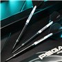 RED DRAGON Pegasus 21 Gram Jeu de fléchettes Professional en tungstène Steeltip avec ailettes, tiges (tiges) et Portefeuille