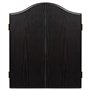 WINMAU Professional Darts Set Comprend Un Jeu de fléchettes Diamond Plus Bristle - Armoire Noire de Haute qualité - Ensemble de 
