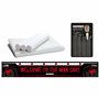 Winmau Man Cave Coffret cadeau pour cible de fléchettes, cible de fléchettes, flèches et ligne de lancer