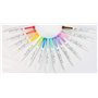 Zebra Pen Mildliner - Lot de 15 Surligneurs à Double Pointe Pastel pour Adultes, Marqueurs à Pointe Large et Fine, Couleurs Vari