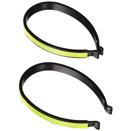 Silverline - Pinces pantalon réfléchissantes pour cycliste Paire (521812)