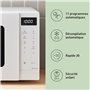Panasonic NN-ST21QWEPG Four Micro-Ondes Solo 20L avec Plateau en Verre, 800W, Décongélation Automatique, 11 Programmes Automatiq
