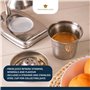 Master Class KitchenCraft Presse-Agrumes Manuel à Levier pour Jus de Fruits, 19 x 39 cm