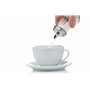 KitchenCraft - Sucrier Doseur en Verre, Style Rétro, 7 x 7 x 13.5 cm