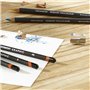 Derwent Taille-crayons en métal Argent 0700233
