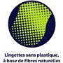 KLEENEX Fresh - Papier Toilette Humide (12 paquets de 42 feuilles) - jetable dans les toilettes - 100% fibres naturelles - sans 