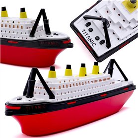 Toyland® Réplique de Bateau Jouet Titanic 41cm (16") - Jouet Aquatique Flottant pour Enfants - Jouets pour Piscine et Bain - 3 A