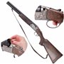 Toyland® 84cm (33") - Fusil de Chasse superposé - Fusil à amorces avec 3 Cartouches - Effets sonores et de fumée