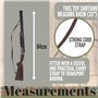 Toyland® 84cm (33") - Fusil de Chasse superposé - Fusil à amorces avec 3 Cartouches - Effets sonores et de fumée