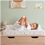 Clair de Lune Jungle Dream Matelas à Langer Anti-Roulement Wedge 69 x 44 cm