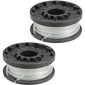 Garden Machinery Spares Bobine et fil pour coupe-bordures Spear & Jackson S1825CT S3630CT (lot de 2)