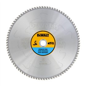 DEWALT - DT1922-QZ - Lame de Scie Circulaire Stationnaire en Carbure - Spécial MTCG/Inox - Dimensions 355x25