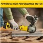 Stanley FATMAX Meuleuse d'angle Sans Fil 18V 125mm Vitesse 8500 trs/mn Sans Batterie Ni Chargeur Gamme FATMAX V20 SFMCG400B-XJ