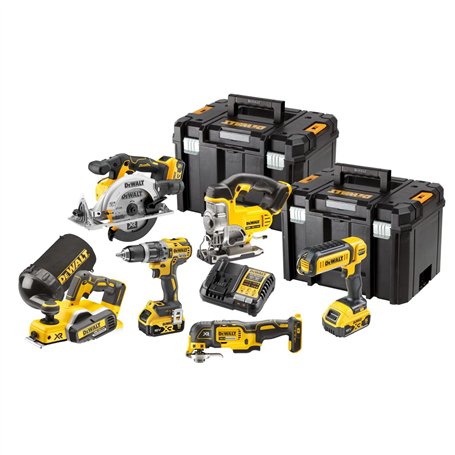 DeWalt DCK667P3T-GB Kit de 6 pièces sans fil LXT 18 V avec 3 batteries 5
