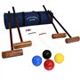 Big Game Hunters Ensemble De Croquet Cottage De Quatre Joueurs dans Un Sac - Kit De Croquet pour Adultes